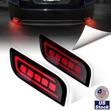 Led Tail Light Rear Bumper Reflector Brake Lamp Red For Subaru Impreza 2008-2014 Led Tail Light Rear Bumper Reflector Brake Lamp Red For Subaru Impreza 2008-2014