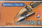 12 vintage Baignol & Farjon No. 731 EF La Souveraine nibs