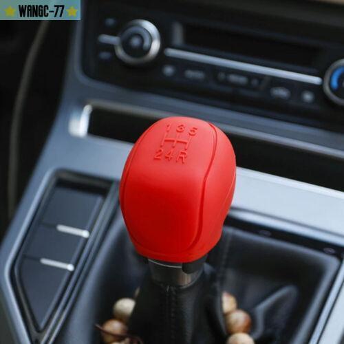 Car Gear Head Shift Knob Cover Silicone Gear Shift Non Slip Grip Handle Case New - Bild 5 von 12