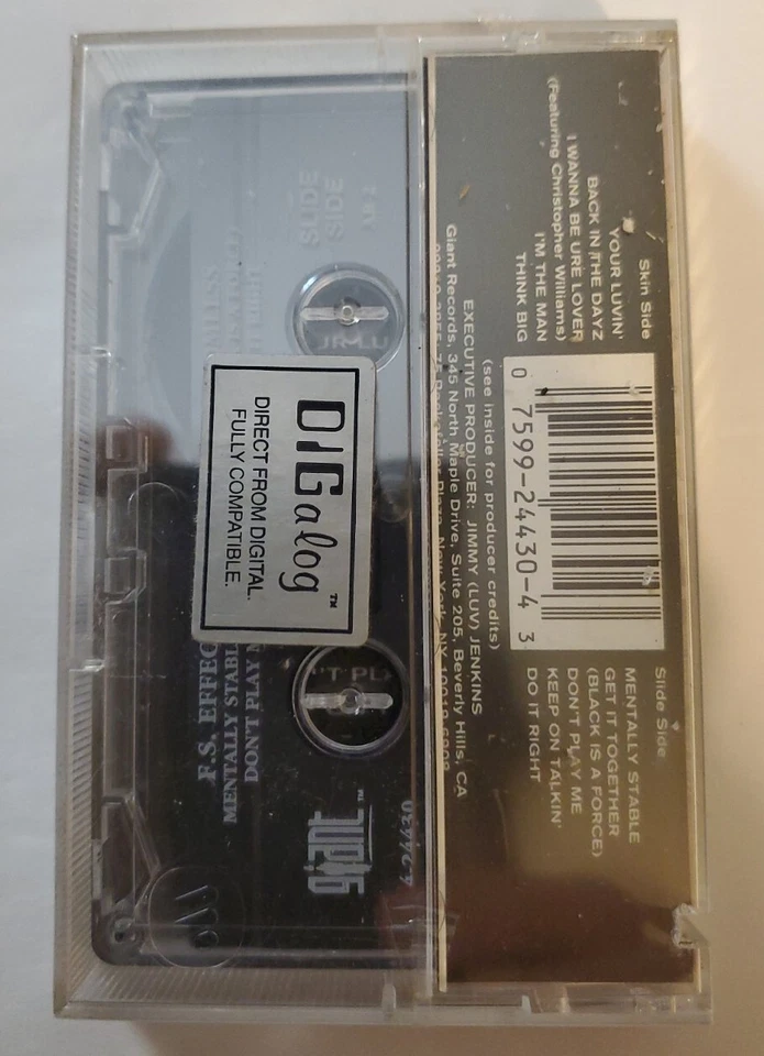 F.S. EFFECT So Deep It's Bottomless 1991 Giant Records Hip Hop Cassette NEW - Image 2 of 3