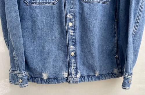 Tommy Jeans Mens Denim Jacket. Size Medium. Tommy Hilfiger, Denim Shirt Jacket - Picture 6 of 11