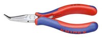 Knipex Elektronik-Flachrundzange 145 Mm Gewinkelt - 35 82 145