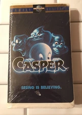 NEW ~ CASPER (THE FRIENDLY GHOST) ~ SEEING IS BELIEVING ~ VHS, 1997 ~ CLAMSHELL