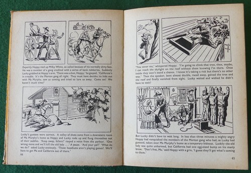 Hopalong Cassidy Adventures No. 6 Starring William Boyd 1958 HC - Picture 8 of 10