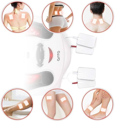 Replacement TENS Machine Pads EMS Sheet for Digital Massager 2 Pin connect 8 pcs - Picture 6 of 7