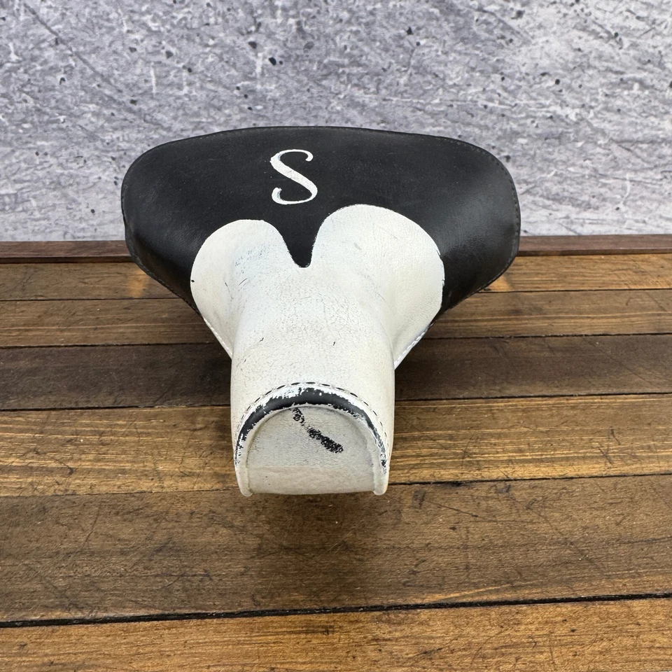 Silla de montar Schwinn S Seat negra Springer 11 de colección riel plano Mesinger Foto 4 de 4