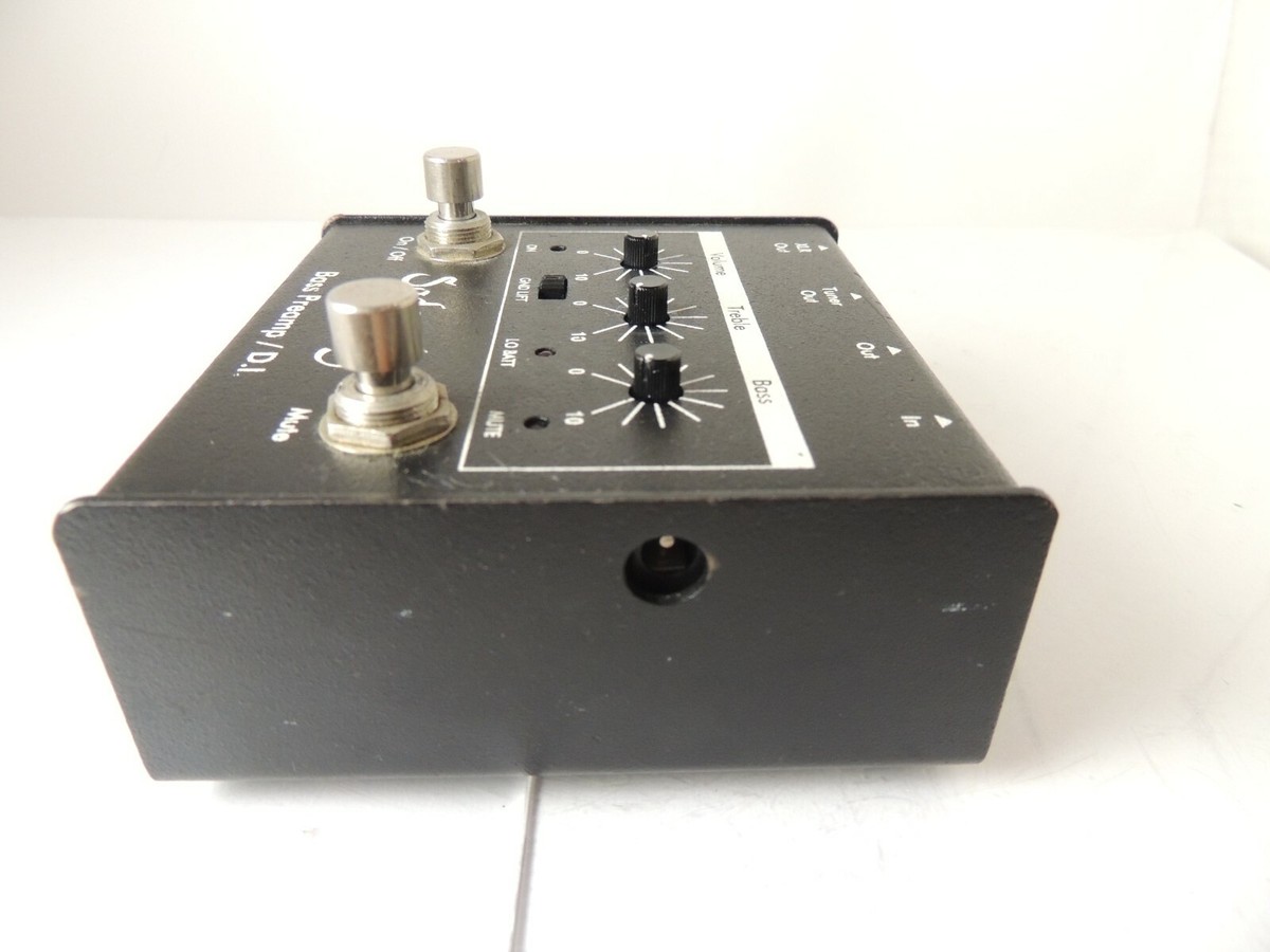 ベース Sadowsky Pedals Bass Preamp Amazon.com: Base Preamp/EQ Effect Pedal SAC PED SBP 2 V2