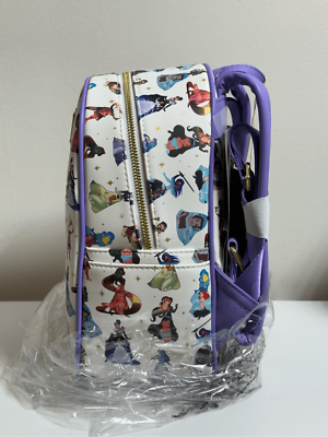 Loungefly Backpack Princess Dress Silhouettes Mini NWT Loungefly | Bags | Disney Loungefly Princess Dress  main image 3