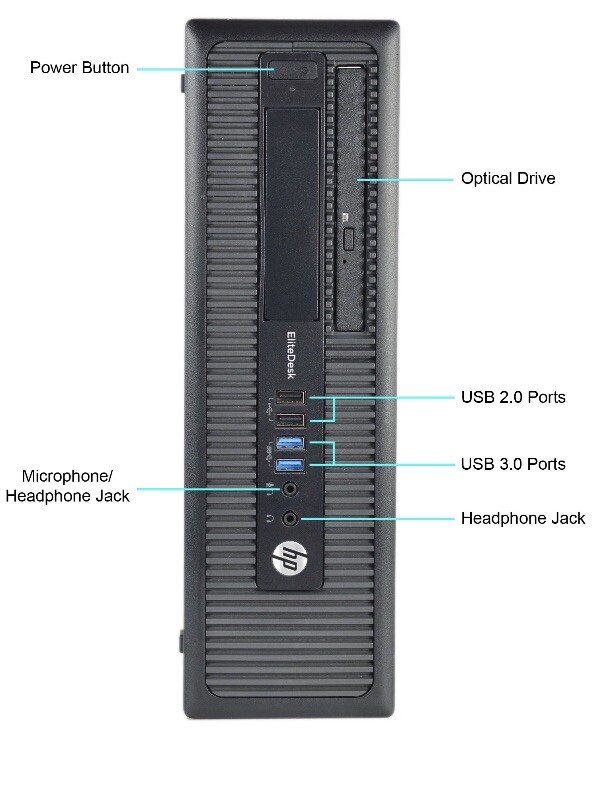 HP EliteDesk 800 G1 SFF Desktop Intel Core i3 3.4GHz 4GB HP EliteDesk 800 G1 SFF Desktop Intel Core i3 3.4GHz 4GB