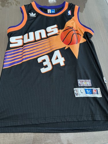 PHOENIX SUNS' ALLSTAR CHARLES BARKLEY AUTOGRAPHED 1993-94 ADIDAS JERSEY