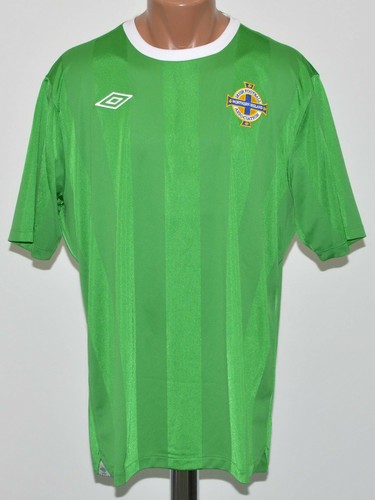 BNWT NORTHERN IRELAND 2010 2012 HOME FOOTBALL SHIRT JERSEY UMBRO SIZE XL ADULT