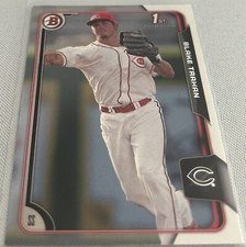 2015 Bowman Draft Baseball Blake Trahan Cincinnati Reds 1st Bowman #43