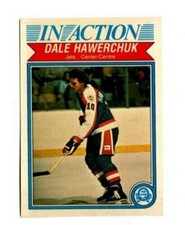 1982-83 O-PEE-CHEE Hockey Dale Hawerchuk IN ACTION  #381