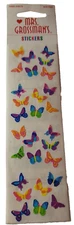 Mrs Grossman's Small Butterflies Butterfly Stickers 1999 Insects NIP VTG 