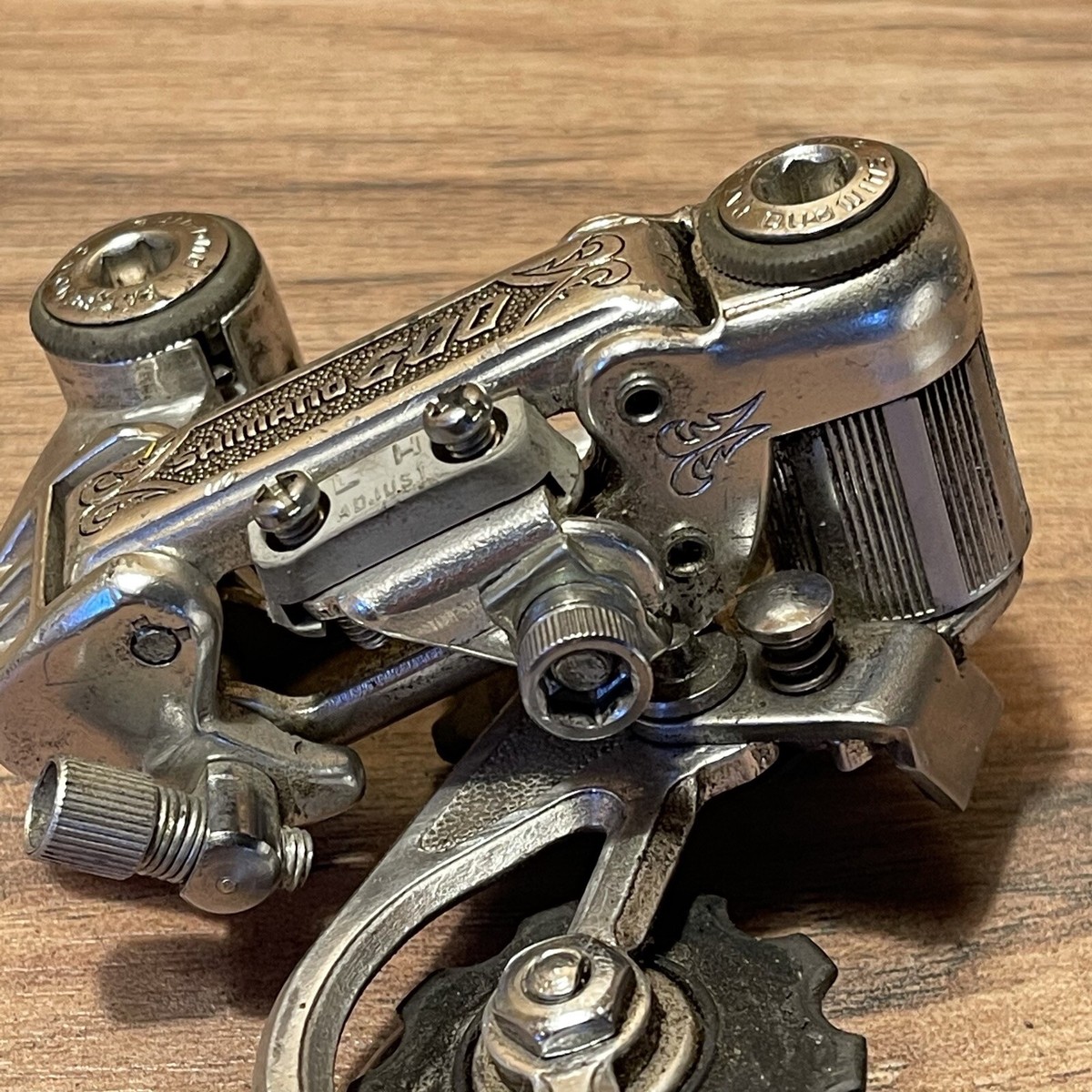 Vintage Shimano 600 EX Arabesque Rear Derailleur Short Cage