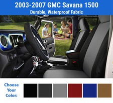 Genuine Neoprene Seat Covers For 2003-2007 Gmc Savana 1500 Genuine Neoprene Seat Covers For 2003-2007 Gmc Savana 1500