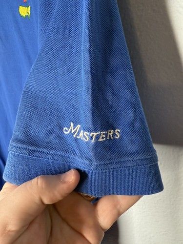 Masters Collection PGA Mens Golf Polo Shirt Large Pima Cotton Augusta Tournament - Picture 4 of 5