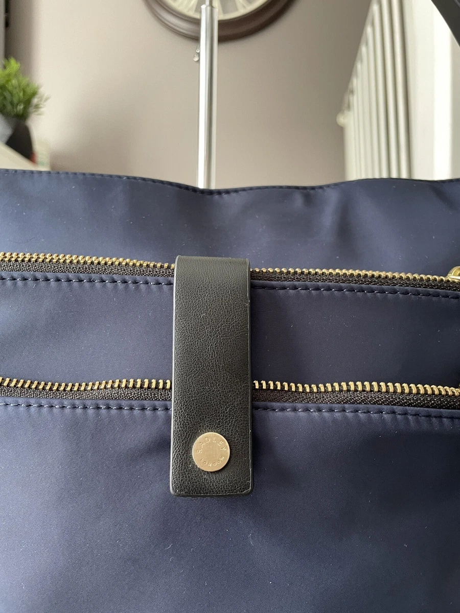 Radley navy 2025 handbag