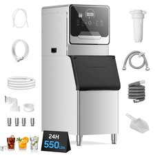 550 lb/24 Hour Commercial Ice Maker Industrial Ice Maker with 400 lb Capacity