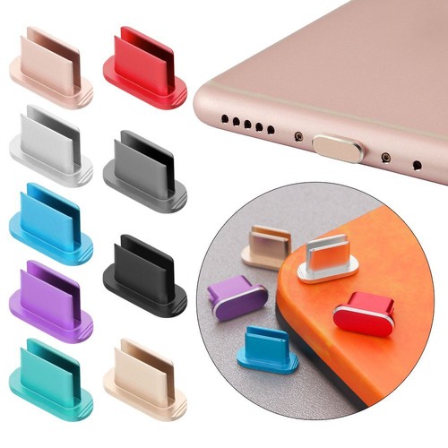 Charging Port Cap Charger Dock Stopper For iP 13 Pro Max Samsung Galaxy S22 - Photo 10 sur 36