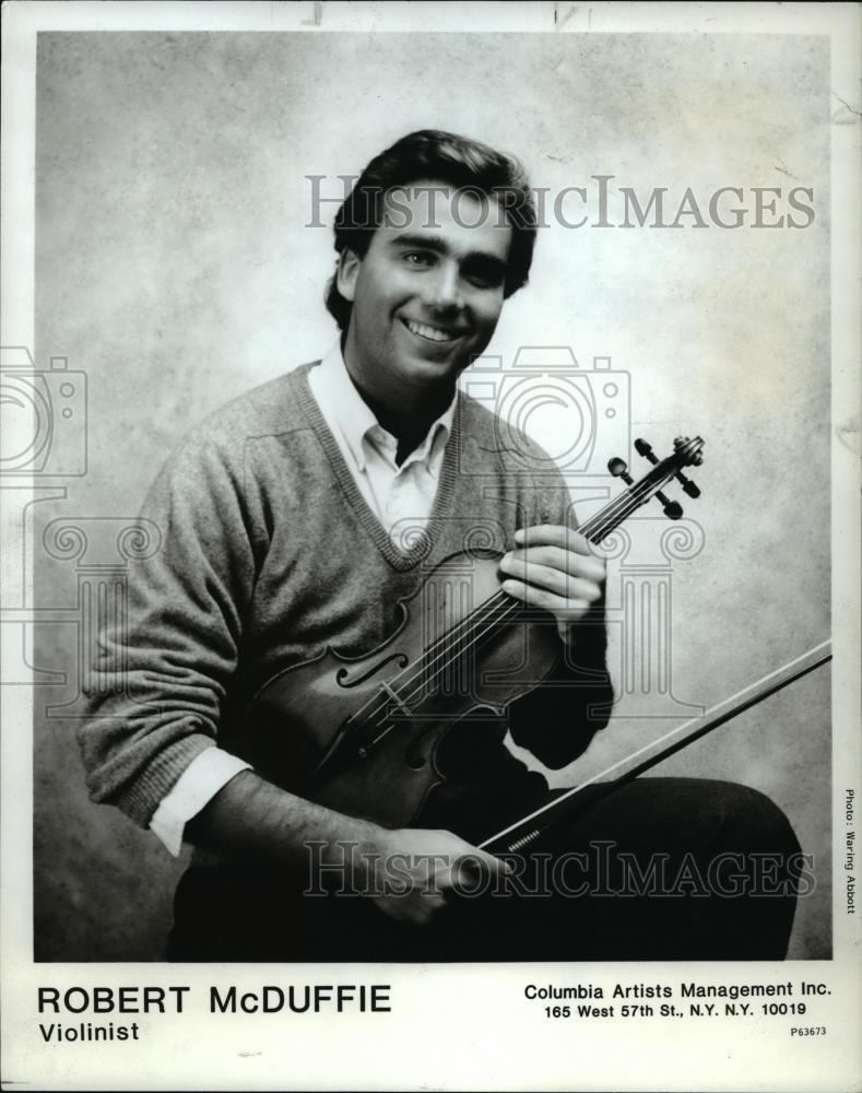 1986 Press Photo Robert McDuffie Violinist orp25661 eBay