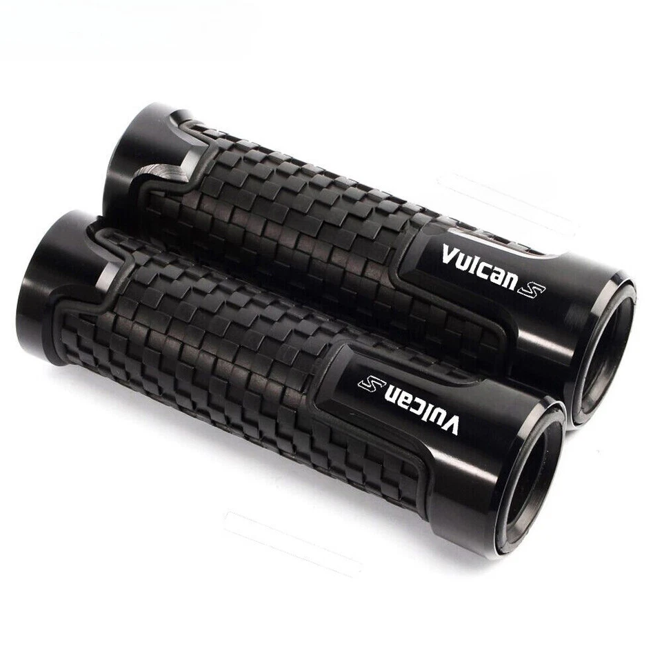 Black motorcycle Grips Handle bar Handlebar For Kawasaki Vulcan S 650 VulcanS650 - Image 2 of 4