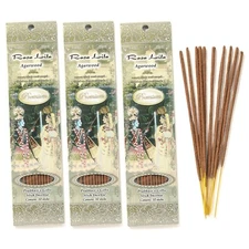 Rasa Lila Hand-Rolled Incense Stick - Premium Incense - Agarwood - 3 packs of 10