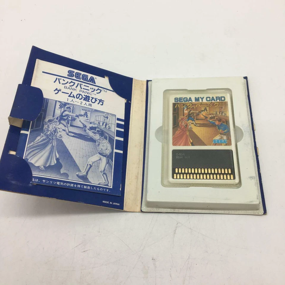 SEGA SC 3000 SEGA MY CARD BANK PANIC JPN IMPORT NEW NEVER USED - Image 2 of 4