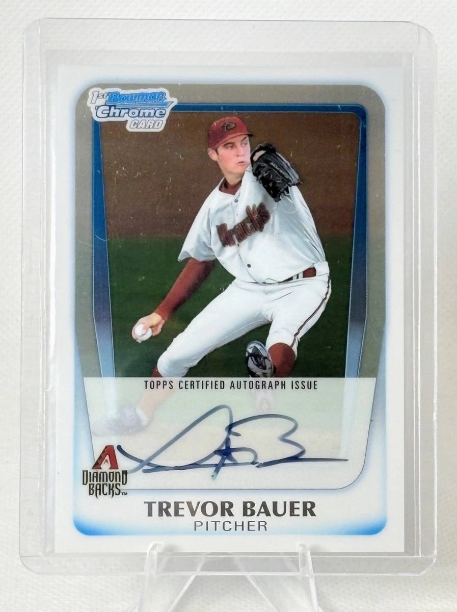 Trevor Bauer Baseball Sports Trading Cards & Accessories Rookie