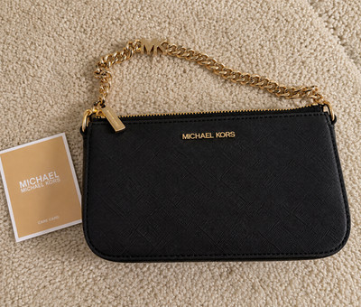 Michael Kors Black Mini Chain Shoulder Bag   Brand New   Brand new black mini sh