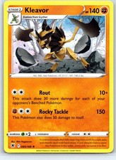 Kleavor (85) Rare SWSH10: Astral Radiance 085/189 Pokemon Card LP