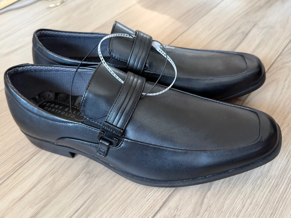 Perry Ellis Black Dress Shoes for Men for sale | eBay display picture 3