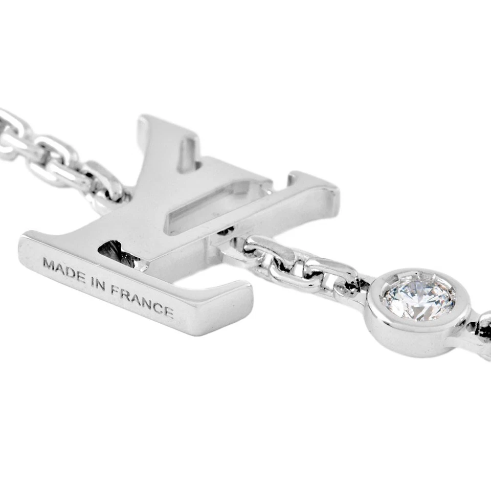 LOUIS VUITTON Idylle Blossom LV Bracelet with Diamonds Q95581 K18WG Women's - Image 3 of 4