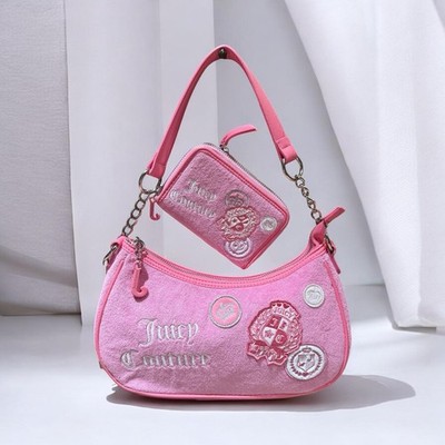 Juicy Couture Juicy Girls Rule Shoulder Bag & Wallet Set Cherry