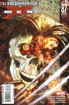 #ad #ad Ultimate X Men #87A VF; Marvel Marvel Zombies Variant Wolverine w BagBoard $7.98