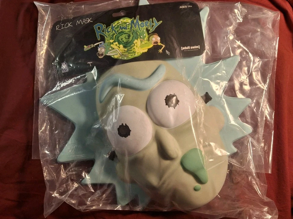 Máscaras Rick and Morty (lote de 2) nuevas en paquete con etiquetas. Foto 2 de 4