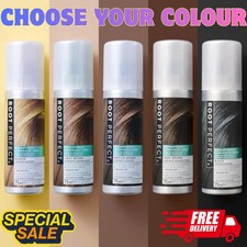ROOT PERFECT Instant Hair Grey Root Concealer Spray, 75ml - 125ml, All Colours