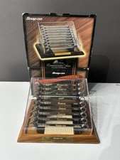 Snap-on 80th Anniversary Limited Edition 9 Piece Wrench Set With Display Case