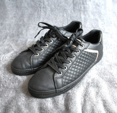 Neu ESPRIT Damen Schuhe Sneaker Halbschuhe Turnschuhe Sportschuhe schwarz Gr. 43