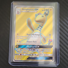 Pokémon TCG SM-Team Up Ampharos GX 163/181 Full Art Holo Ultra Rare NM on eBay