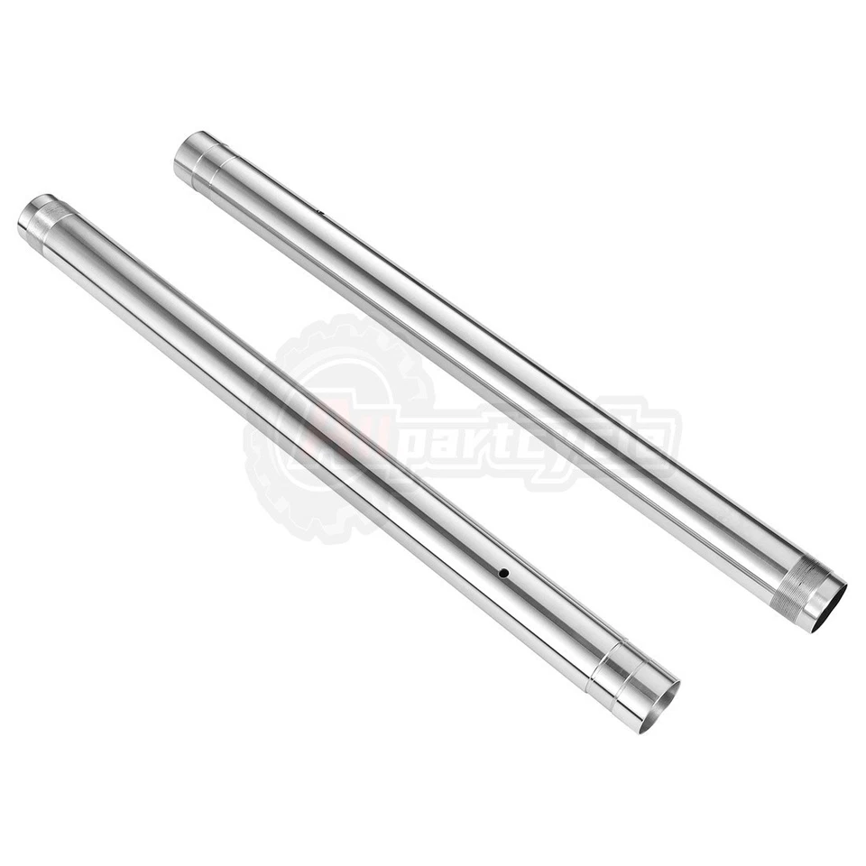 Soporte de tubos de horquilla delantera de 2 piezas para Kawasaki ZR1000 Z1000 2003-2006 41x505 mm Foto 4 de 4