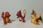 Charmander Charmeleon Charizard Set Pokémon Vintage TOMY Figure C.G.T.S.J. #137