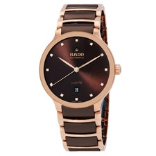 Rado Centrix Automatic Diamond Brown Dial Unisex Watch R30017732