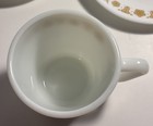 Vintage Pyrex Corning Butterfly Gold Coffee Tea Cups Mugs w/Saucers set of 4 USA — photo 8