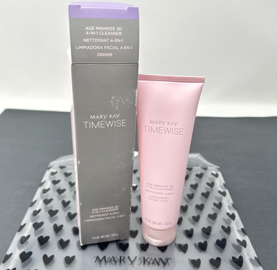 Mary Kay TimeWise AGE MINIMIZE 3D 4 in 1 CLEANSER Combination to Oily NOS