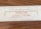 Vintage 1970 Detroit Tigers Ruler Schedule - Hileman Motors Michigan — photo 3