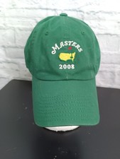 Augusta National Masters 2008 Hat American Needle Golf Logo Cap Golfing Green #1