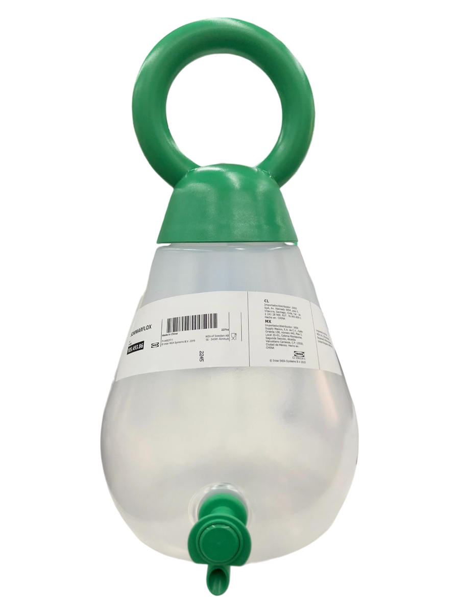 New IKEA SOMMARFLOX Bright Green Beverage Dispenser 4 L (4.2 qt