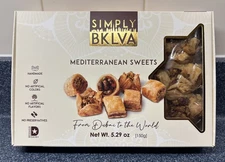 Simply BKLVA Baklava Mediterranean Dubai Sweets 5.29oz Handmade Kosher 10/9/25