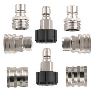 #ad 8PC M22 14mm Quick Connect Pressure Washer Adapter for Gas Electric Pump $32.02